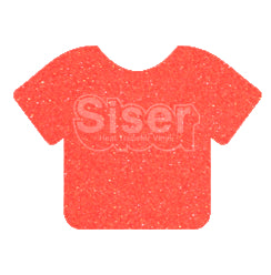 GL-73 Pamplemousse Néon - Siser Glitter HTV