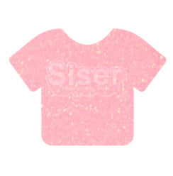 GL-74 Rose Néon - Siser Glitter HTV 