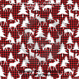 Buffalo Plaid Cutouts - Patterned Adhesive Vinyl (10 Different designs available)