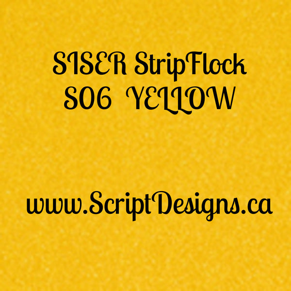 Siser StripFlock - BUNDLE All Colours - ScriptDesigns - 8