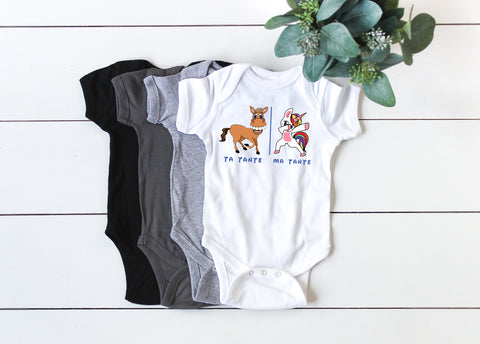 Ma Tante / Ta Tante Baby Onesie