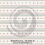 White Christmas (naive style) - Patterned Adhesive Vinyl  (12 Designs) - ScriptDesigns - 5